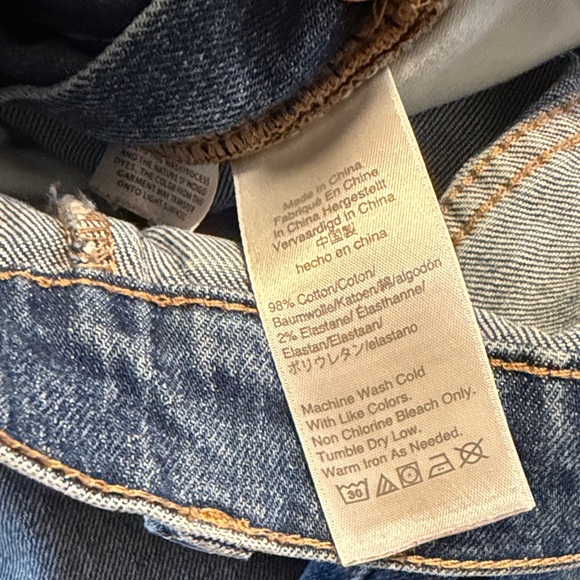 J. Crew Women's Blue Straight Leg Jeans - Picture 8 of 8